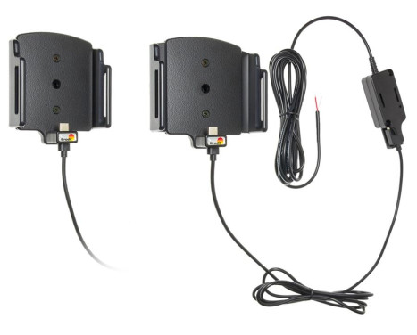Universal adjustable holder USB-C with fixed power supply width: 75-89 mm thickness: 6-10 mm