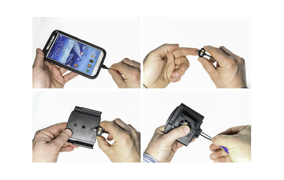 Universal adjustable holder with fixed power supply width: 75-89 mm thickness: 12-16 mm, Image 5