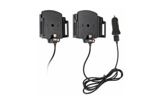 Universal holder USB-C with 12V USB plug 62-77mm / 12-16 mm