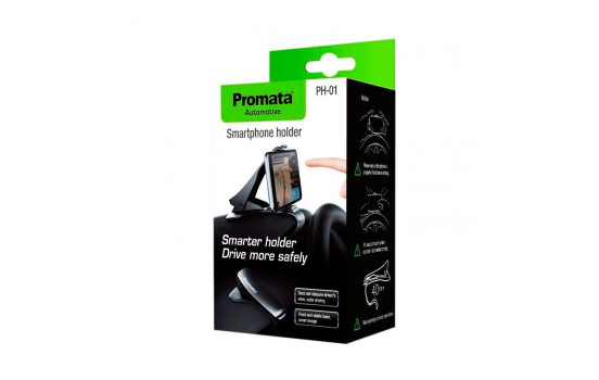 Universal Smartphone Holder Clip Carbon, Image 4