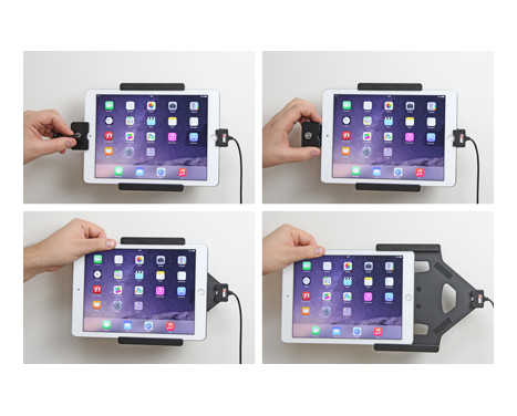 Apple iPad Air2 / Pro 9.7 Active holder with USB Sig. Plug LOCK, Image 3