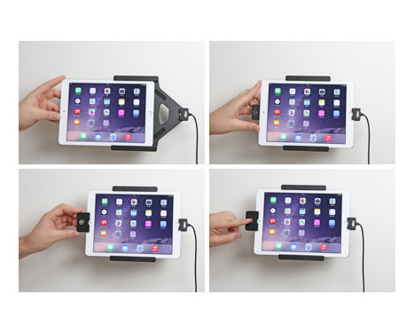Apple iPad Air2 / Pro 9.7 Active holder with USB Sig. Plug LOCK, Image 4