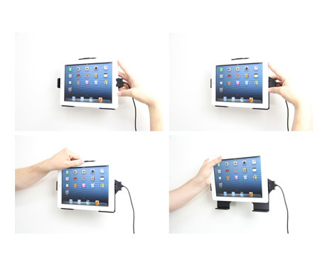 Apple iPad new 4th Gen Active holder with 12V USB plug, Image 3