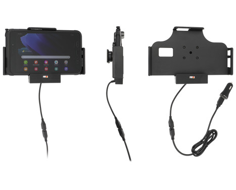 Brodit holder/charger Samsung Tab Active 2/3 USB sig.plug PIN