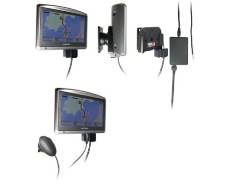 TomTom One XL Active holder with fixed charger + TMC possible.