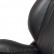'Retro' sports seat - Black artificial leather + red stitching - Double-sided adjustable backrest, Thumbnail 7