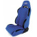 Simoni Racing Sport seat Jenson - Black / Blue - File régable (recto-verso) - Incl. Slides