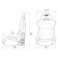 Simoni Racing Sport Seat Tazio - White Eco-Leather - File régable (recto-verso) - Incl. Slides, Thumbnail 2