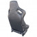 Simoni Racing Sports seat Emerson - Black Eco-Leather - Left side adjustable - incl. Slides, Thumbnail 2