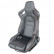 Simoni Racing Sports seat Emerson - Black Eco-Leather - Left side adjustable - incl. Slides