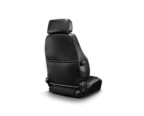 Sparco Sport Seat GT (Retro) Black Artificial Leather/Microfiber (Adjustable), Image 2