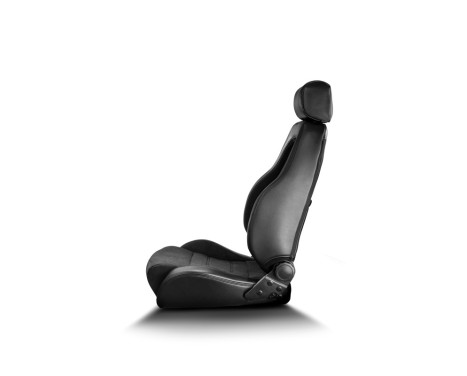 Sparco Sport Seat GT (Retro) Black Artificial Leather/Microfiber (Adjustable), Image 5