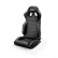 Sparco Sports seat R100 MY22 Black Artificial leather + White stitching (Adjustable)