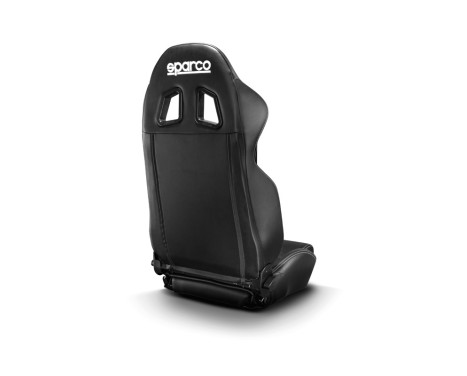 Sparco Sports seat R100 MY22 Black Artificial leather + White stitching (Adjustable), Image 2