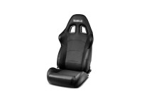Sparco Sports Seat R500 Torino - Black Leatherette - Adjustable