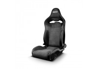 Sparco Sports seat SP-R Black Artificial leather/Microfiber (Adjustable polyester backrest)