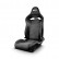 Sparco Sports seat SP-R Black Artificial leather/Microfiber (Adjustable polyester backrest)