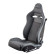 Sparco Sports seat SPX Black Leather/Alcantara (Right side adjustable Carbon backrest)