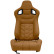 Sports chair 'GK' - Beige Artificial Leather - Double-sided adjustable backrest - incl. slides, Thumbnail 3