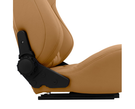 Sports chair 'GK' - Beige Artificial Leather - Double-sided adjustable backrest - incl. slides, Image 7