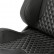 Sports seat 'AK' - Black Artificial leather + Silver stitching / piping - Adjustable on both sides, Thumbnail 7