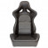 Sports seat 'BS2' - Black Artificial leather - Double-sided adjustable polyester backrest, Thumbnail 3