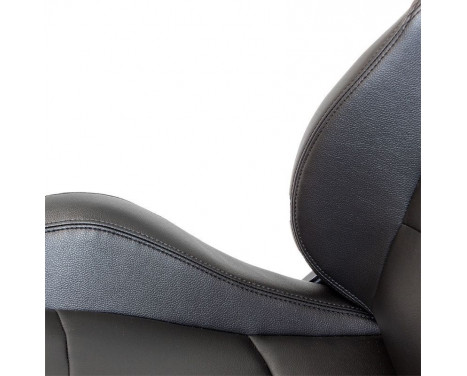 Sports seat 'BS2' - Black Artificial leather - Double-sided adjustable polyester backrest, Image 7