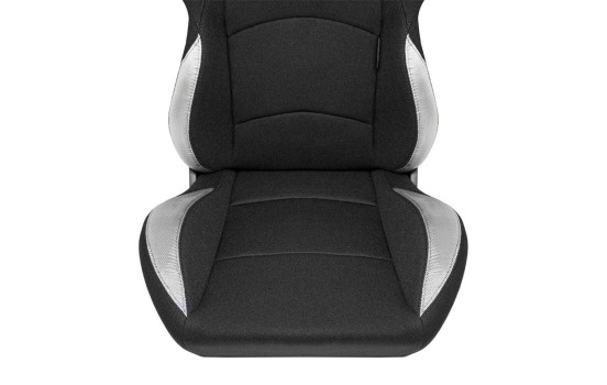 Sports seat 'BS2' - Black - Double-sided adjustable polyester backrest, Image 7