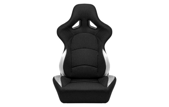 Sports seat 'BS2' - Black - Double-sided adjustable polyester backrest, Image 2