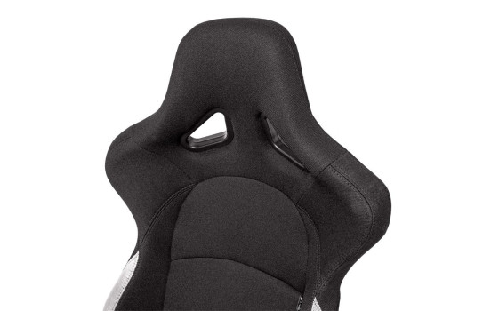 Sports seat 'BS2' - Black - Double-sided adjustable polyester backrest, Image 6