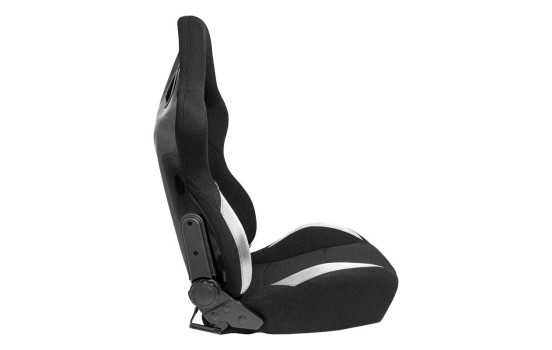 Sports seat 'BS2' - Black - Double-sided adjustable polyester backrest, Image 3