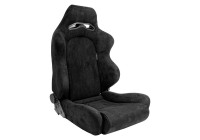 Sports seat 'C' - Black - Adjustable backrest on both sides - incl
