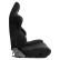 Sports seat 'C' - Black - Adjustable backrest on both sides - incl, Thumbnail 4