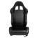 Sports seat 'DS' - Carbon-Look Artificial leather - Double-sided adjustable backrest, Thumbnail 3
