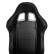 Sports seat 'DS' - Carbon-Look Artificial leather - Double-sided adjustable backrest, Thumbnail 5