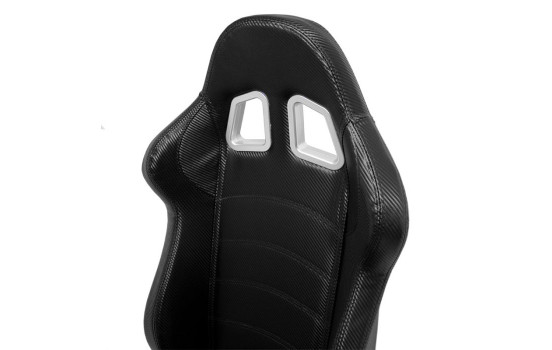 Sports seat 'DS' - Carbon-Look Artificial leather - Double-sided adjustable backrest, Image 10