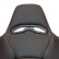 Sports seat 'Eco' - Black Artificial leather + Red stitching - Right side adjustable backrest, Thumbnail 7