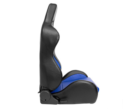 Sports seat 'Eco' - Black/Blue Artificial leather - adjustable backrest: Right, Image 5