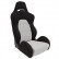 Sports seat 'Eco' - Black/Grey - Right side adjustable backrest