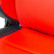 Sports seat 'Eco' - Black/Red Artificial leather - Right side adjustable backrest, Thumbnail 5