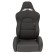 Sports seat 'Eco' - Black - Right side adjustable backrest - incl. sleds, Thumbnail 3