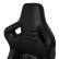 Sports seat 'GT' - Black leatherette + fabric in blue diamond pattern + blue stitching - Double-sided, Thumbnail 8