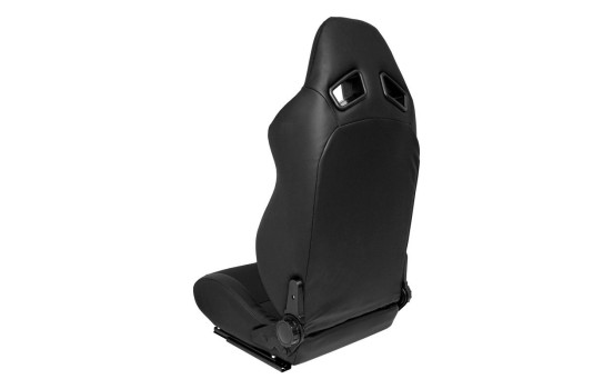 Sports seat 'LH' - Black Artificial leather - Double-sided adjustable backrest - incl, Image 2