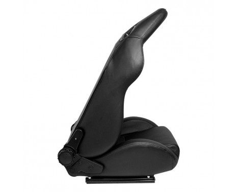 Sports seat 'LH' - Black Artificial leather - Double-sided adjustable backrest - incl, Image 6