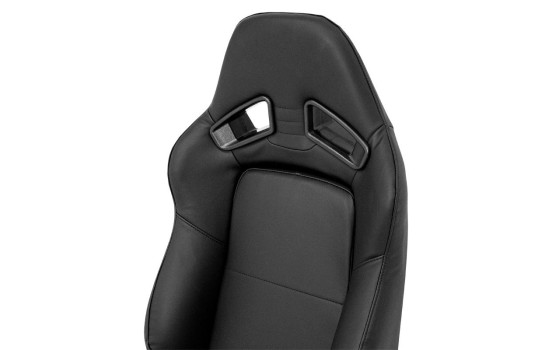 Sports seat 'LH' - Black Artificial leather - Double-sided adjustable backrest - incl, Image 8