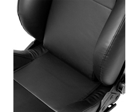 Sports seat 'LH' - Black Artificial leather - Double-sided adjustable backrest - incl, Image 7