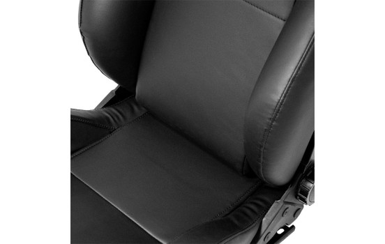 Sports seat 'LH' - Black Artificial leather - Double-sided adjustable backrest - incl, Image 7
