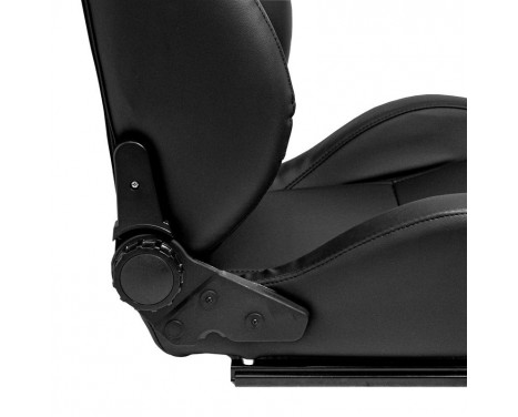 Sports seat 'LH' - Black Artificial leather - Double-sided adjustable backrest - incl, Image 5