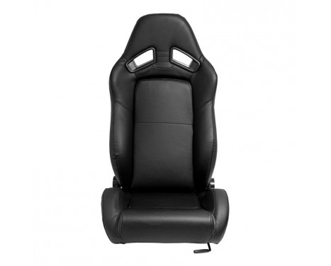 Sports seat 'LH' - Black Artificial leather - Double-sided adjustable backrest - incl, Image 3