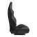 Sports seat 'LH' - Black Artificial leather - Double-sided adjustable backrest - incl, Thumbnail 4